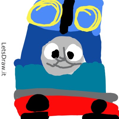 Create meme: Thomas train, Thomas , thomas 