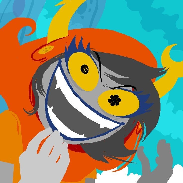 Создать мем: vriska angry, аниме, vriska