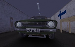 Create meme: car, game my summer car