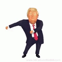 Создать мем: гифка фортнайт, donald trump, trump gif