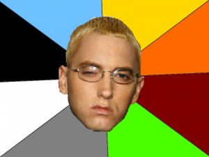 Create meme: Eminem ACS