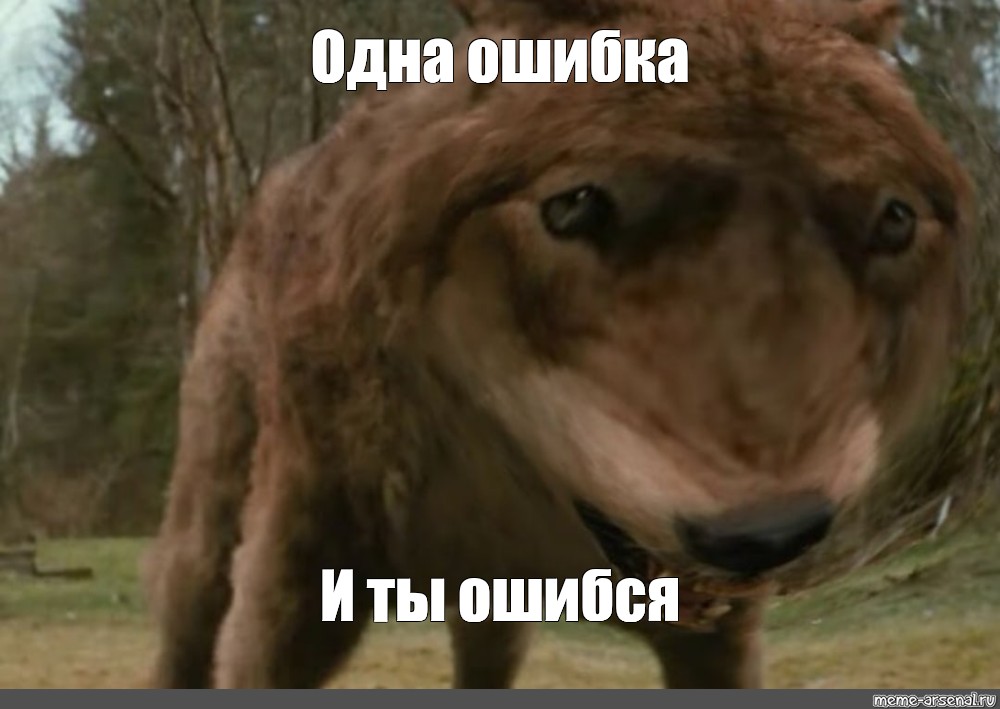 ты ошибся Meme