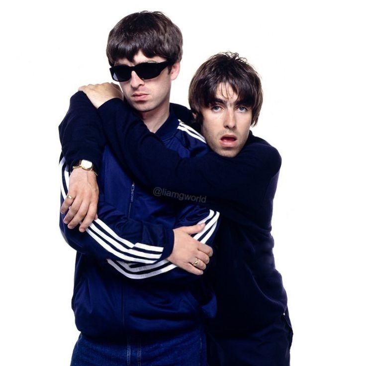 Create meme: the brothers Gallaghers, Liam Gallagher, The Gallagher Brothers Oasis