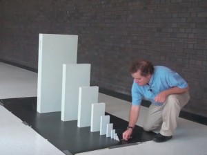 Create meme: the Domino effect, Domino chain reaction