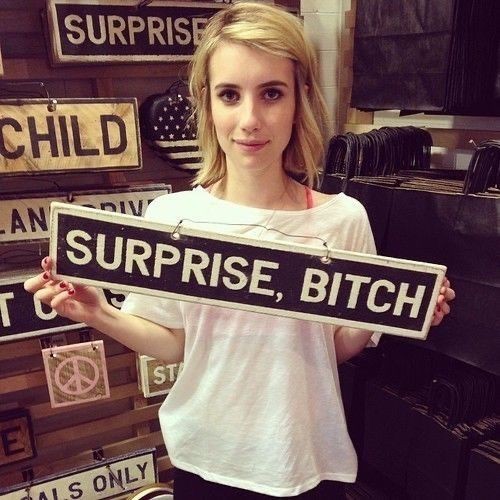 Create meme: emma Roberts, American Horror Story by Emma Roberts, emma robert