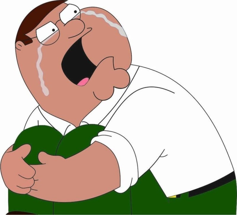 Create meme: Peter Griffin shut up, Peter Griffin , Peter Griffin crying