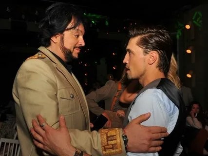 Create meme: Dima Bilan and Philip Kirkorov, Dima Bilan , sergey lazarev and Philip kirkorov