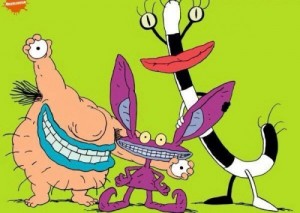 Create meme: ahh real monsters, nickelodeon, monster cartoon