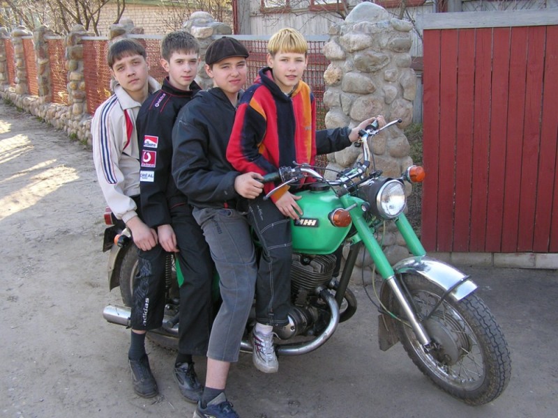 Create meme: Dmitry, gerasimov alexey, motorcycle izh