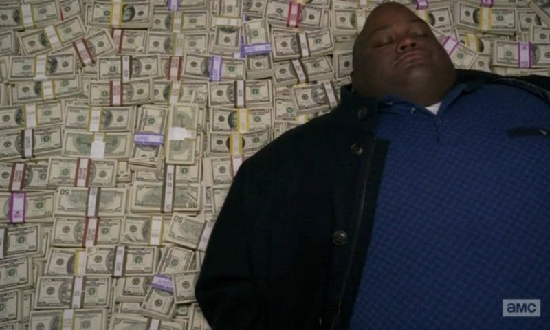 Create meme: in all serious lots of money, meme breaking bad a lot of money, Lavelle Crawford on the money