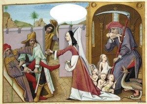 Create meme: medieval miniatures, the middle ages, medieval