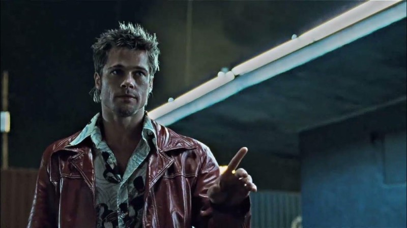 Create meme: Tyler durden, fight club brad pitt, fight club Tyler Durden