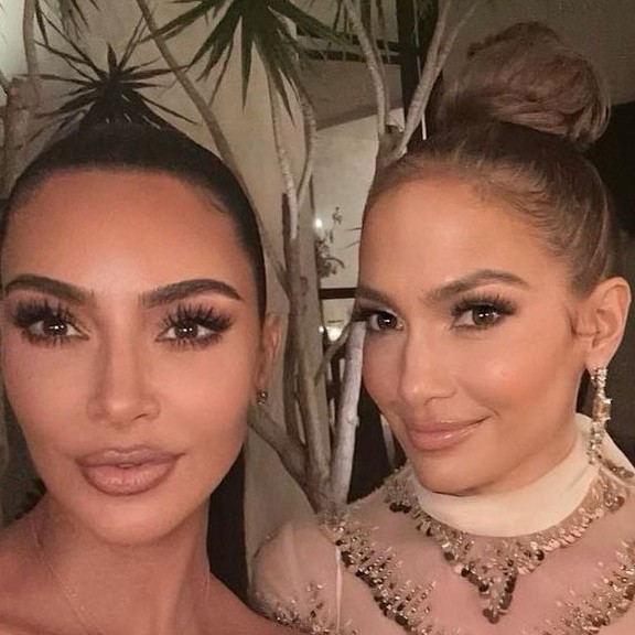 Create meme: Jennifer Lopez is now 2023, kimberly kardashian, selfie with kim kardashian