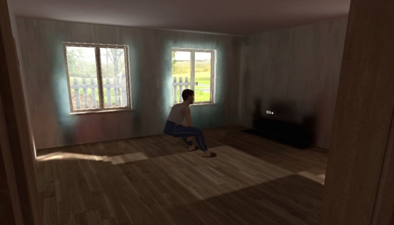 Create meme: simulator, room, stalker 1984