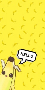 Create meme: stickers bananas, a banana, banana