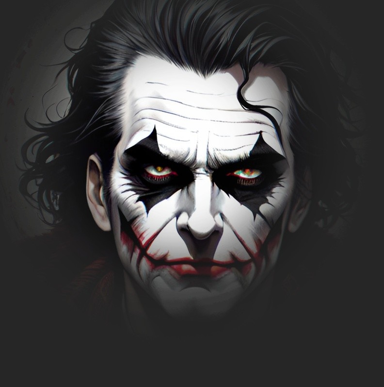 Create meme: joker , The joker is gloomy, heath ledger's joker why so serious