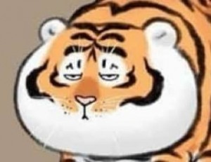 Create meme: tiger