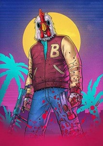 Создать мем: Hotline Miami, hotline miami 2 джекет, джакет хотлайн