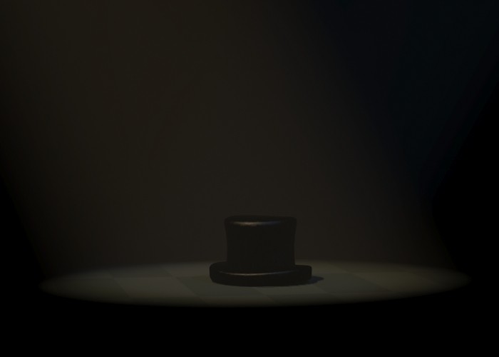 Создать мем: шляпа цилиндр трафарет, черная шляпа, шляпа фредди