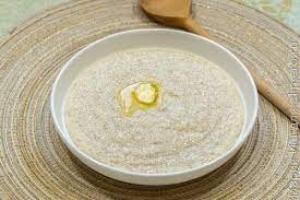 Create meme: liquid barley porridge, semolina, oatmeal