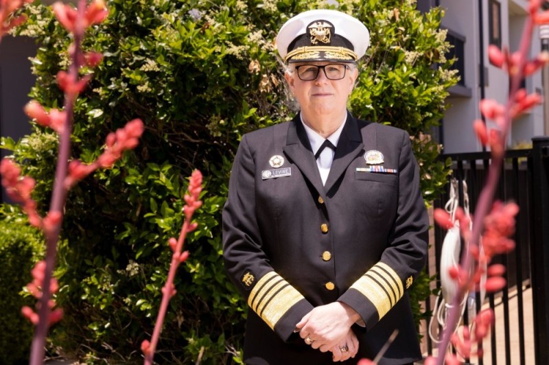 Create meme: Joe Biden , Navy Inspector Vice Admiral Andreas Krause, the admiral of the US Navy is transgender
