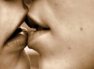 Create meme: pictures kiss with tongue, kiss lips black and white photo, kiss on the lips