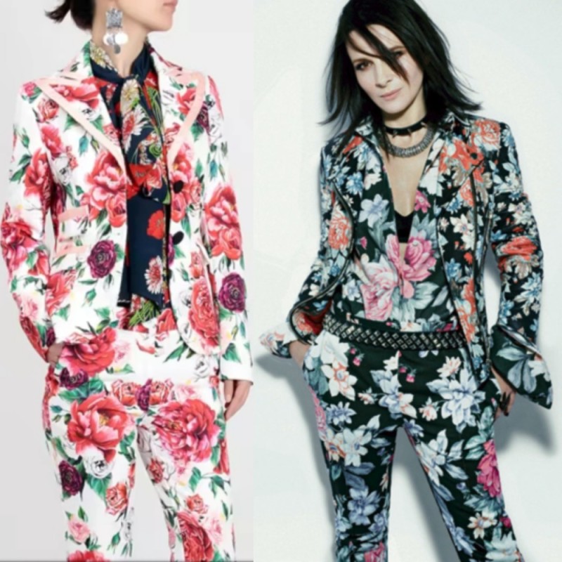 Create meme: dolce gabbana women's jackets, floral print jacket, dolce gabbana jacket