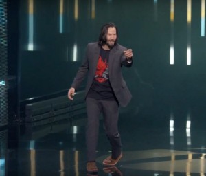 Create meme: the game cyberpunk 2077, Keanu Reeves