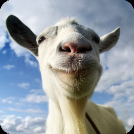 Create meme: goat simulator, goat simulator