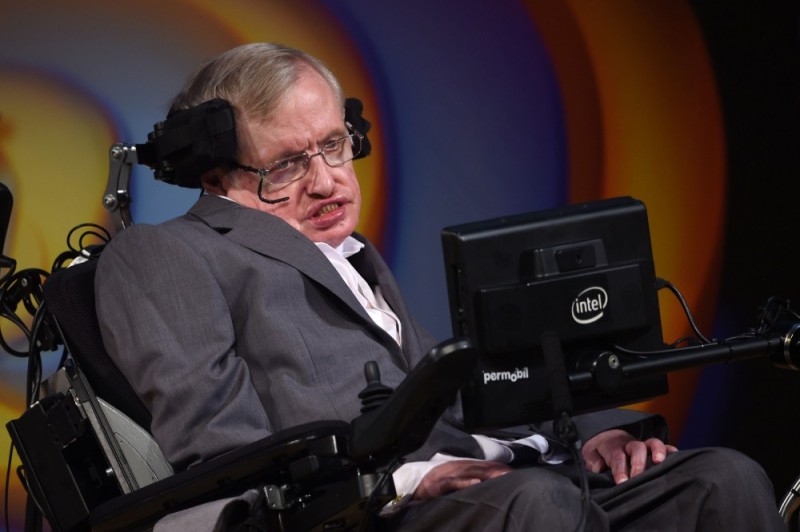 Create meme: Disabled professor Stephen Hawking, Stephen Hawking 2018, Stephen Hawking discoveries