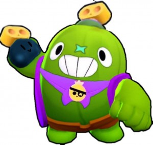 Create meme: the spike brawl, photos of spike from brawl stars pencil, spike APG brawl stars