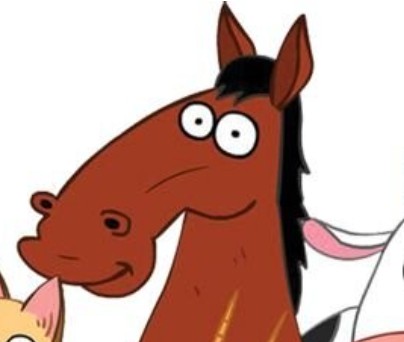 Создать мем: человек, конь боджек персонажи, боджек конь