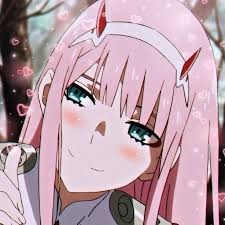 Создать мем: zero two, 02 аниме, darling in the franxx аниме