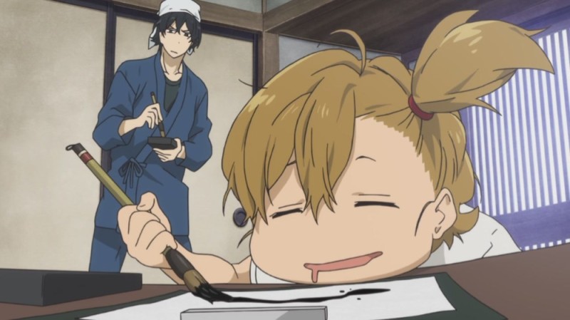 Create meme: barakamon, anime barakamon, anime barakamon season 1 episode 1