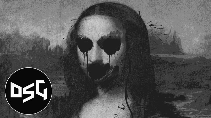 Create meme: A terrible picture, Mona Lisa Black Metal, very scary horror movies