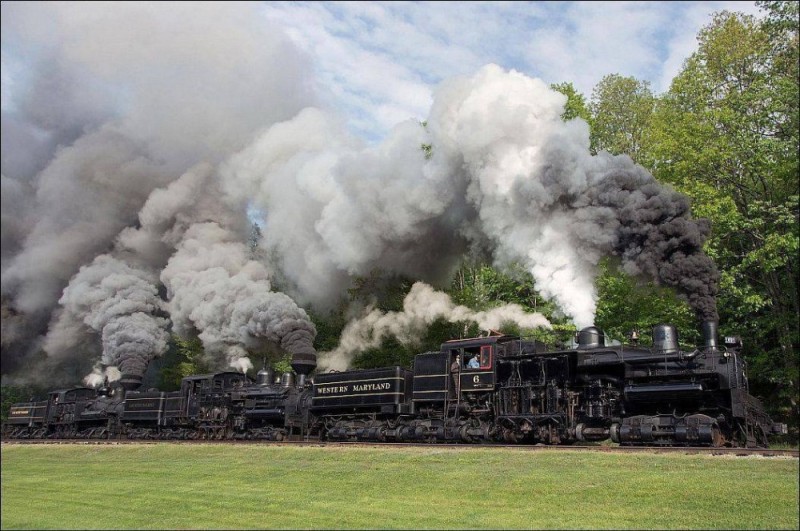 Create meme: the engine , the locomotive is smoking, train locomotive