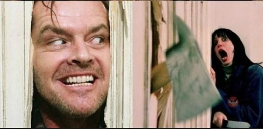 Create meme: Jack Nicholson , lights , the shining Jack