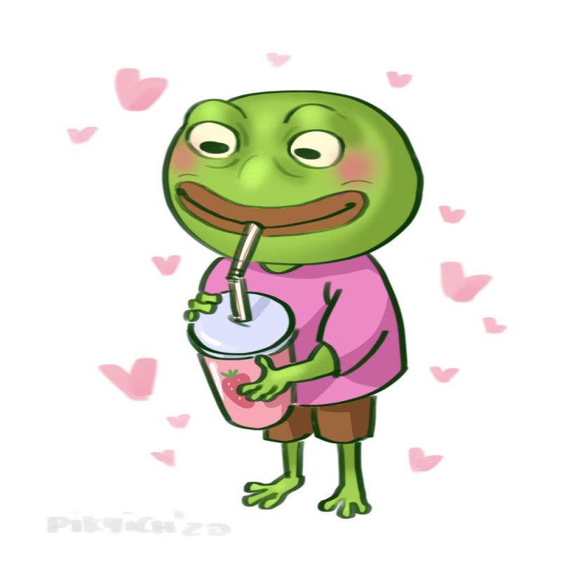 Создать мем: frog pepe, лягушка, стикеры лягуш