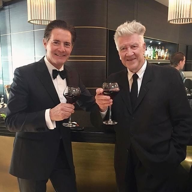 Create meme: David Lynch in cannes, twin peaks , kyle McLachlan