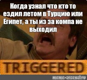 Триггер картинка мем