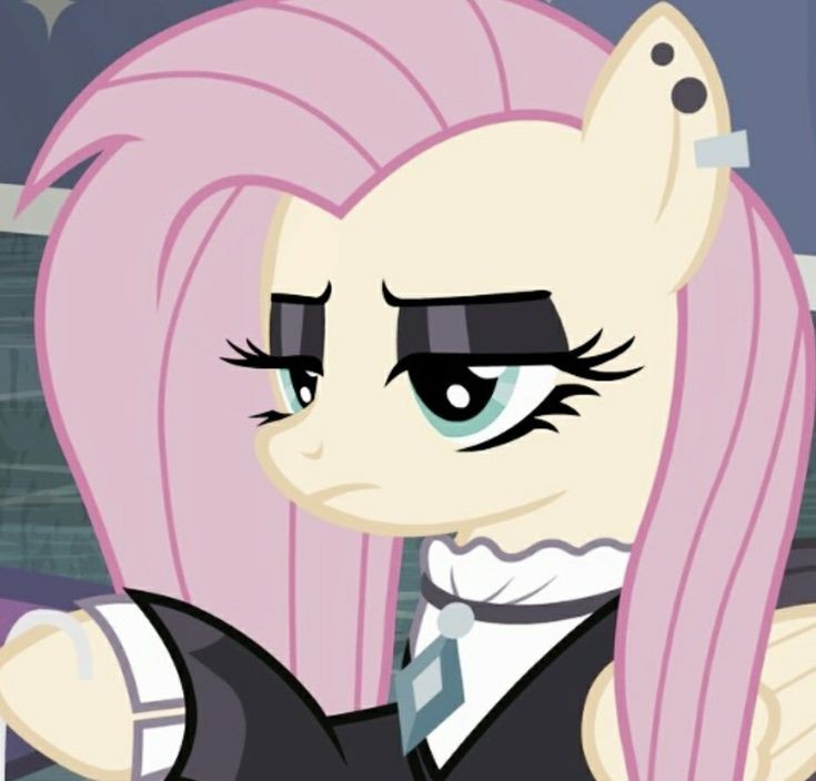 Create meme: fluttershy , Fluttershy emo, fluttershy pony 