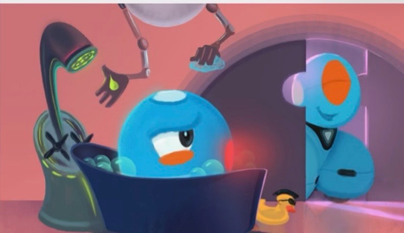 Create meme: The blue Trinity of Angry Birds, blockly for dash dot robots, angry birds blue