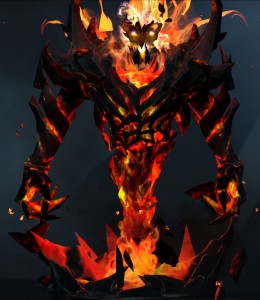 Create meme: shadow fiend arcana, SF DotA 2