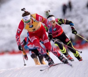 Create meme: Biathlon