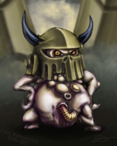 Create meme: wh 40 k art, goblin, warhammer 40K