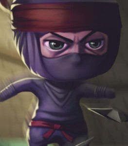 Create meme: ninja, ninja dash, ninja