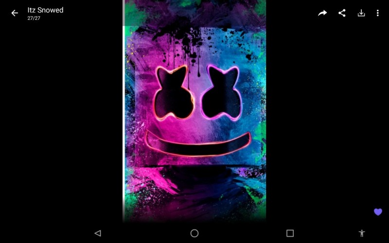 Create meme: Wallpapers for phone, marshmello, the background for the lock screen