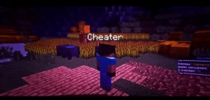 Create meme: herobrine, minecraft 1 12 2, minecraft 1 11