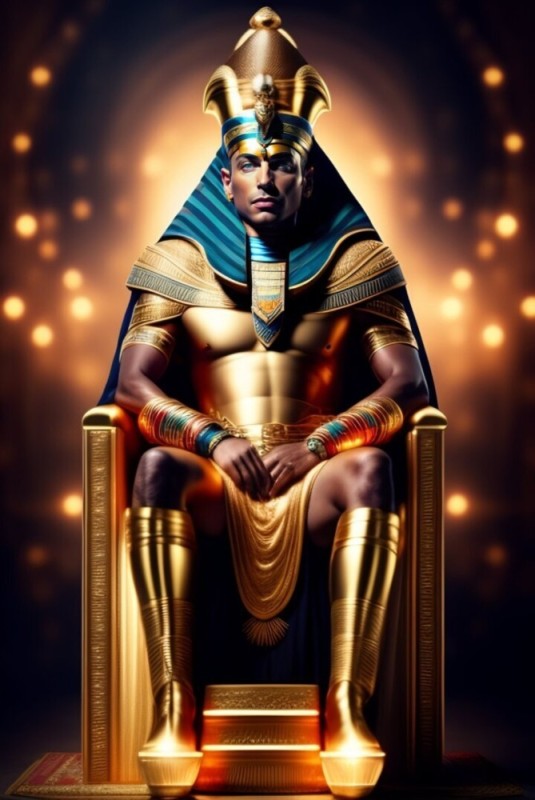 Create meme: The ruler of Egypt, egyptian pharaoh, Tutankhamun the Pharaoh