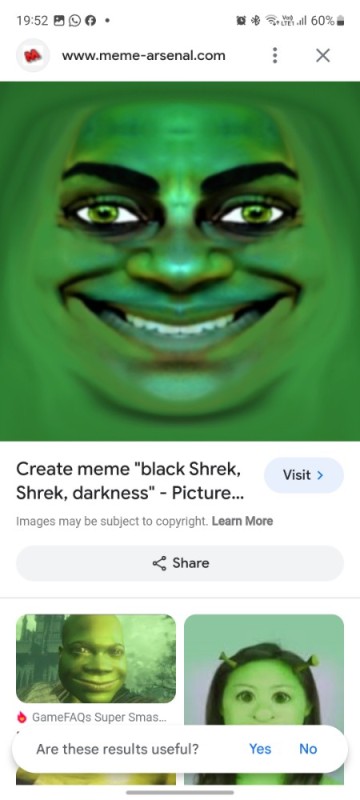 Create meme: shrek meme, black Shrek, meme Shrek 